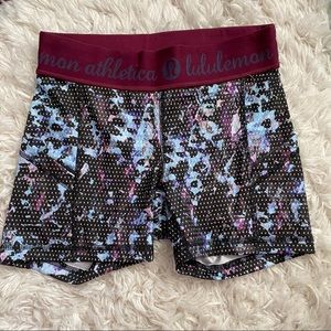 NWOT Lululemon Spandex shorts